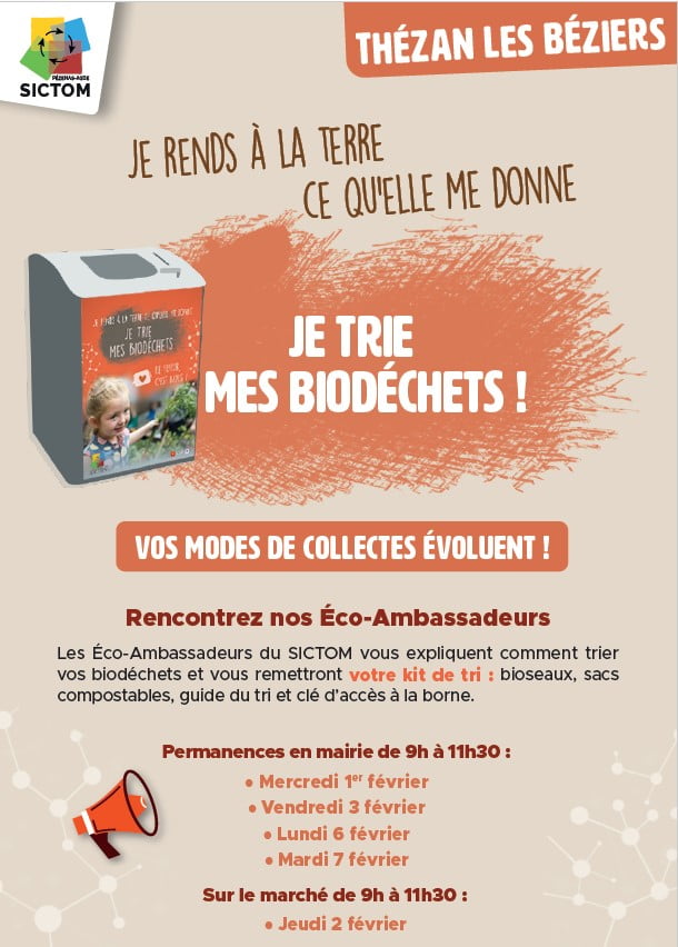 affiche Biodéchets affiche Biodéchets