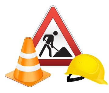 Travaux quartier de La Malhaute. Prudence !