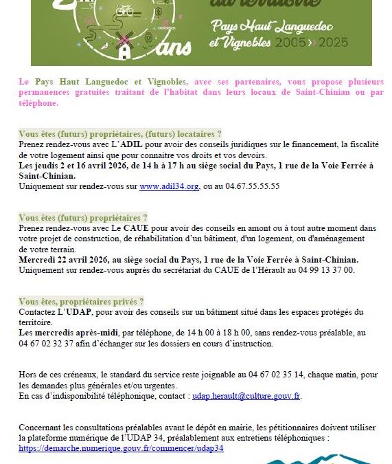 Info Pays Haut Languedoc et Vignobles